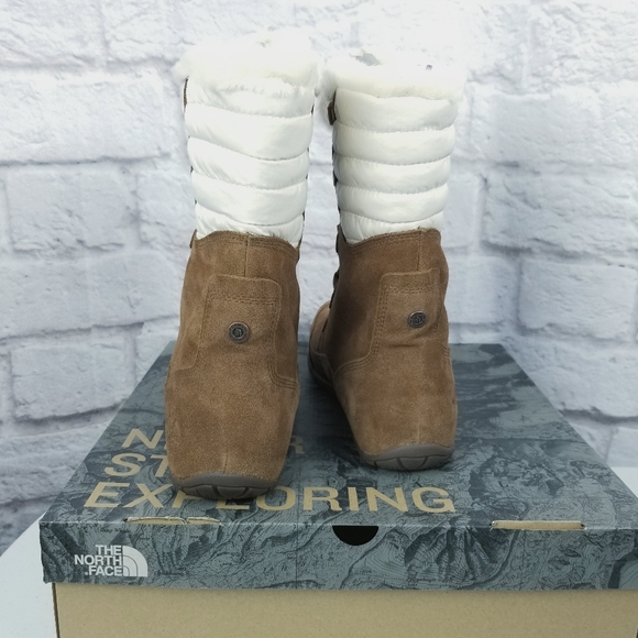 The north face Nuptse Purna II boots brown new size 10 - Picture 4 of 14